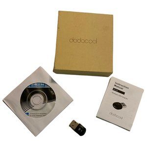 Dodocool WiFi Adapter DC23 Dual Band (2.4GHz 150Mbps+5GHz 433Mbps) Wireless USB